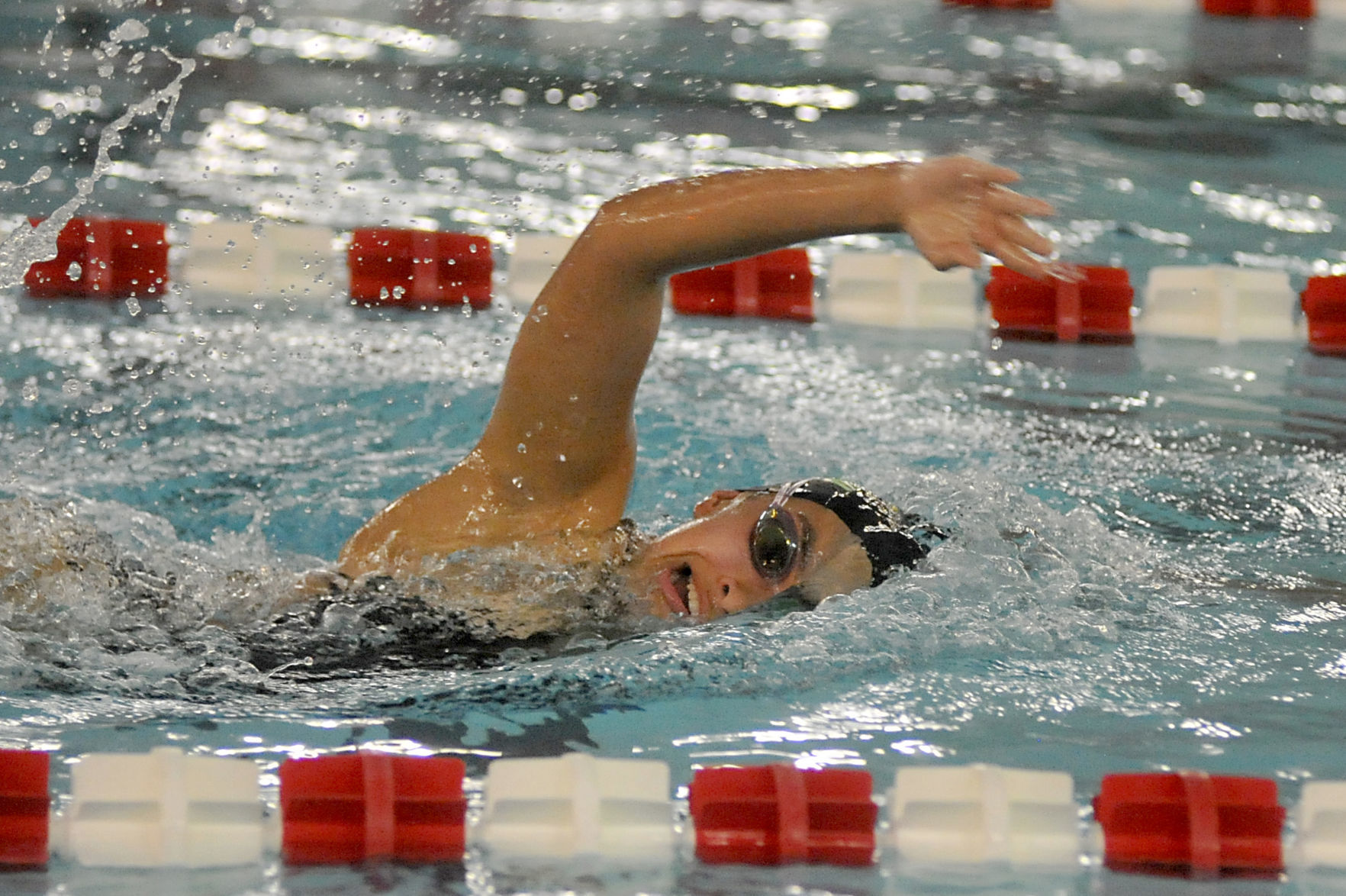 Case vs. Horlick girls swimming